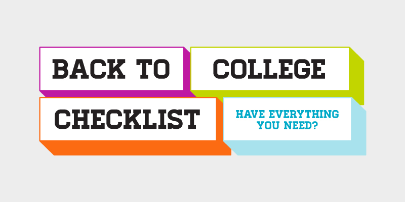 Make your list, check it twice: Printable Back To College Checklist