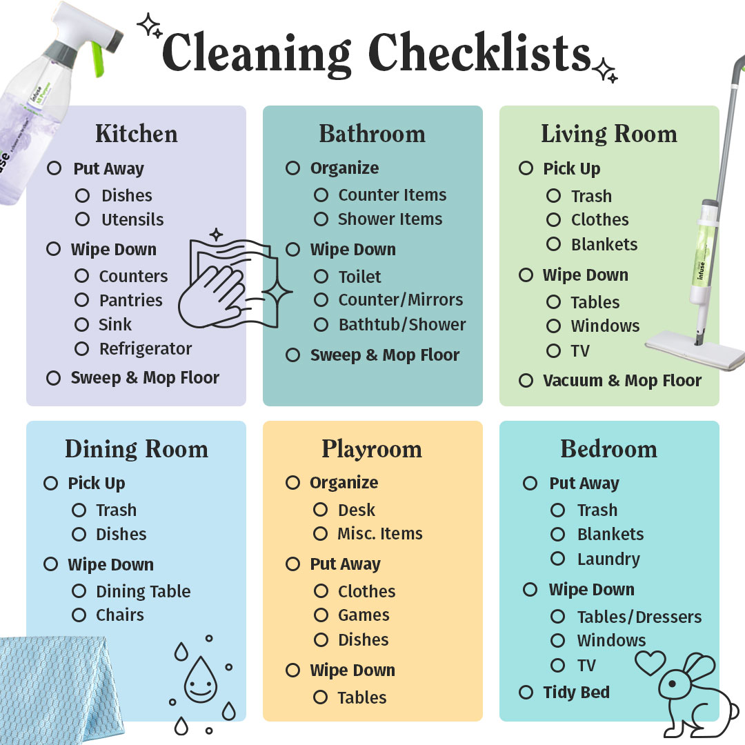 The Ultimate Home Cleaning Checklist to Kick Off the New Year